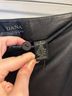 Dana Buchman 100% Leather Black Track Pants Size 4 - photo 3
