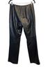 Dana Buchman 100% Leather Black Track Pants Size 4 - photo 2