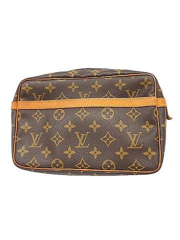 Louis Vuitton Louis Vuitton Monogram Compiegne 23 Clutch Bag M51847 Brown (Men's/Women's) (view 1)