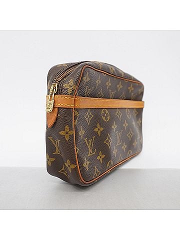 Louis Vuitton Louis Vuitton Monogram Compiegne 23 Clutch Bag M51847 Brown (Men's/Women's) (view 2)