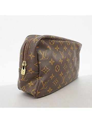 Louis Vuitton Louis Vuitton Monogram Toilette 28 Bag/Pouch M47522 Brown Women's (view 2)
