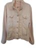 J.Jill 60% Linen 40% Cotton 100% Cotton Pink Denim Jacket Size XL - photo 1