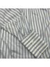 Everlane 100% Cotton Stripes Blue White Long Sleeve Top Size 10 - photo 6
