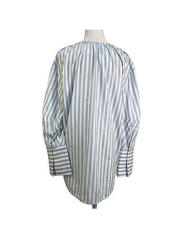 Everlane The Silky Cotton Balloon Sleeve Top Long Sleeve Top (view 2)
