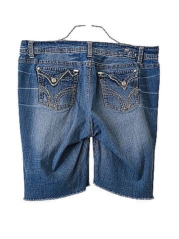 Hydraulic Denim Shorts (view 2)