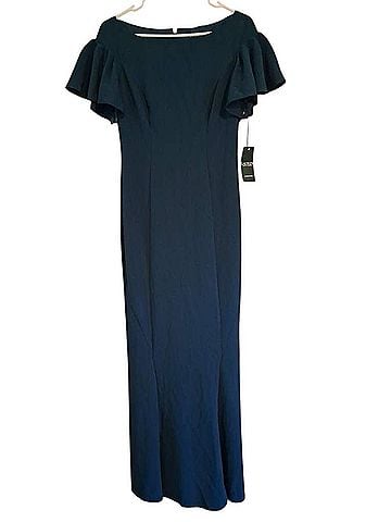 Ralph Lauren Lauren Ralph Lauren Elegant Teal Evening Dress Cocktail Dress (view 1)