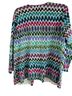 August Silk Zebra Print Multi Color Cardigan Size 2X - photo 2