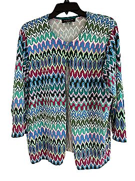 August Silk Cardigan (view 1)