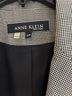 Anne Klein Houndstooth Black White Blazer Size 18 - photo 3
