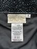 Cache 100% Silk 100% Acetate Solid Black Blue Purple Sleeveless Silk Top Size 6 - photo 3