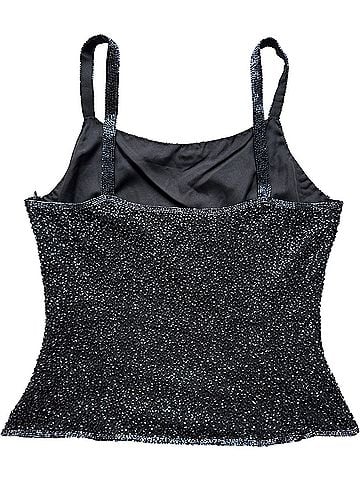 Cache Sleeveless Silk Top (view 2)