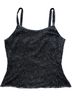 Cache 100% Silk 100% Acetate Solid Black Blue Purple Sleeveless Silk Top Size 6 - photo 1