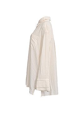 Rejina Pyo Rejina Pyo Hollis Shirt in Off-White Cotton (view 2)