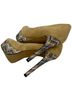Jessica Simpson Chevron-herringbone Brown Heels Size 9 1/2 - photo 5