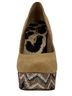 Jessica Simpson Chevron-herringbone Brown Heels Size 9 1/2 - photo 11