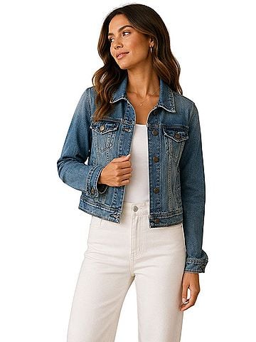 American Eagle Outfitters Denim Jacket (view 1)