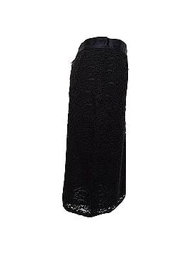Dolce & Gabbana Dolce &amp; Gabbana Lace Midi Pencil Skirt in Black Polyamide (view 2)