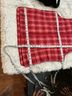 Lands' End 100% Polyester Plaid Red White Blue Vest Size M - photo 9