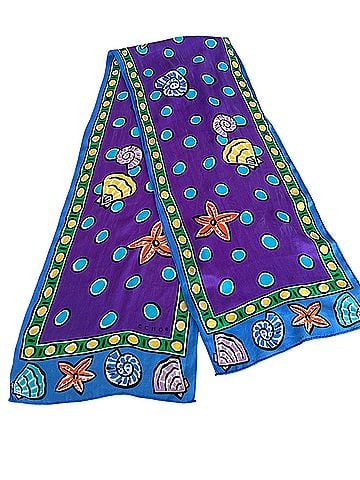 Echo Silk Scarf (view 1)