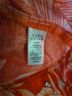 Cynthia Rowley 100% Linen Floral Orange Jacket Size XL - photo 4