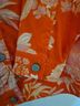 Cynthia Rowley 100% Linen Floral Orange Jacket Size XL - photo 5