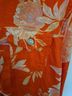 Cynthia Rowley 100% Linen Floral Orange Jacket Size XL - photo 6