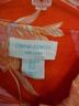 Cynthia Rowley 100% Linen Floral Orange Jacket Size XL - photo 3