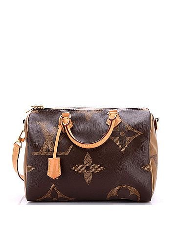 Louis Vuitton Speedy Bandouliere Bag Reverse Monogram Giant 30 (view 1)