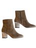 Sole Society Brown Ankle Boots Size 9 - photo 1