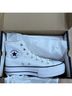 Converse White Sneakers Size 7 - photo 4