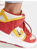 Nike Red Yellow White Sneakers Size 7 - photo 4