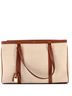Céline Brown Cabas 16 Bag Canvas with Leather Medium One size - photo 1