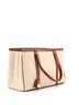 Céline Brown Cabas 16 Bag Canvas with Leather Medium One size - photo 3