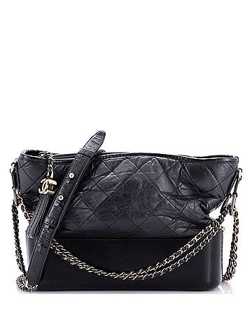Chanel Gabrielle Hobo Quilted Aged Calfskin Medium (view 1)