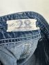 Free People 100% Cotton Solid Blue Jeans Size 28 - photo 6