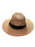 Tommy Bahama 100% Straw Tan Black Sun Hat Size M - photo 2