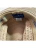 Tommy Bahama 100% Straw Tan Black Sun Hat Size M - photo 3