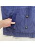 Free People 100% Cotton Blue Jacket Size S - photo 5