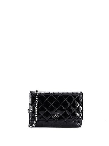 Chanel Wallet on Chain Quilted Patent (view 1)