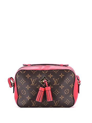 Louis Vuitton Saintonge Handbag Monogram Canvas with Leather (view 1)