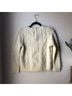 J.Crew Solid Ivory Casual Sweaters Size M - photo 4