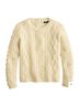 J.Crew Solid Ivory Casual Sweaters Size M - photo 1