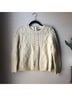 J.Crew Solid Ivory Casual Sweaters Size M - photo 3