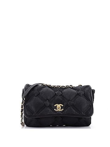 Chanel Chesterfield Flap Bag Quilted Calfskin Medium (view 1)