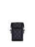 Louis Vuitton 100% Coatead Canvas Black Vertical Trunk Wearable Wallet Monogram Eclipse Canvas One size - photo 4