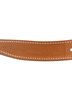 Hermès 100% Leather Black Constance Reversible Belt Leather Thin One size - photo 3