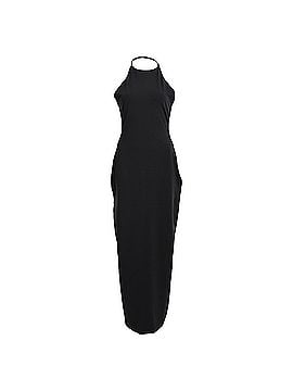 The Row The Row Coralia Halterneck Maxi Dress in Black Polyamide (view 1)