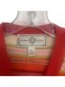 St. John Sport Stripes Red Pink Orange Green White Cardigan Size P (petite) - photo 2