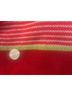 St. John Sport Stripes Red Pink Orange Green White Cardigan Size P (petite) - photo 6