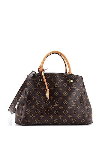 Louis Vuitton Montaigne Handbag Monogram Canvas MM (view 1)